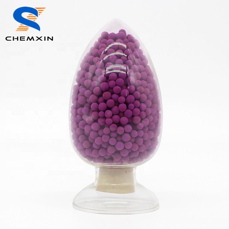 KMnO4 activated alumina potassium permanganate alumina ball for air purification