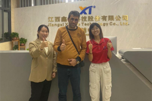 Asian Customer Visited CHEMXIN Factory