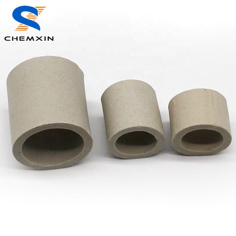 excellent acid resistance 16mm 25mm 38mm 50mm 70mm 80mm ceramic raschig ring tower packing