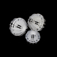 Plastic Tower packing 25mm 38mm 50mm 76mm CPVC RPP PP PVC PE Plastic Polyhedral Hollow ball