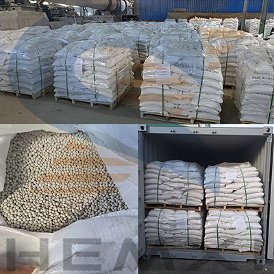 Shipment Of 420tons Ceramic Ball To USA