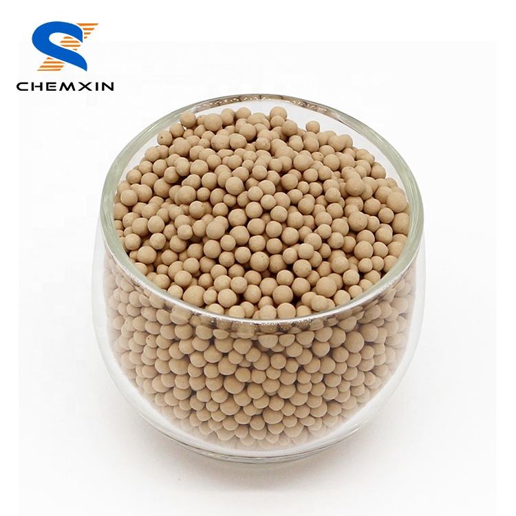 Sphere 3-5mm 4a molecular sieve adsorbent for water removal zeolite 4a desiccant for air dryer filter