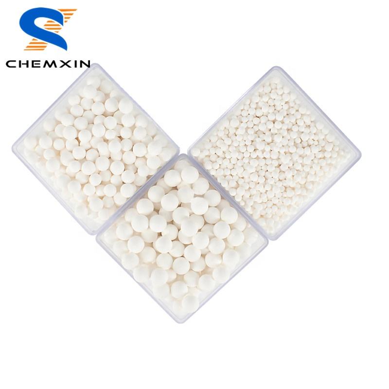 CHEMXIN sphere 2-3mm 3-5mm activated alumina adsorbent desiccant ball for air compressor dryer