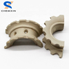 hot sale chemical random tower packing 25mm 50mm ceramic super intalox saddles ring for distillation column