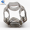 industrial tower packing stainless steel ss304 ss316l metal VSP inner arc ring 25mm chemical random tower packing