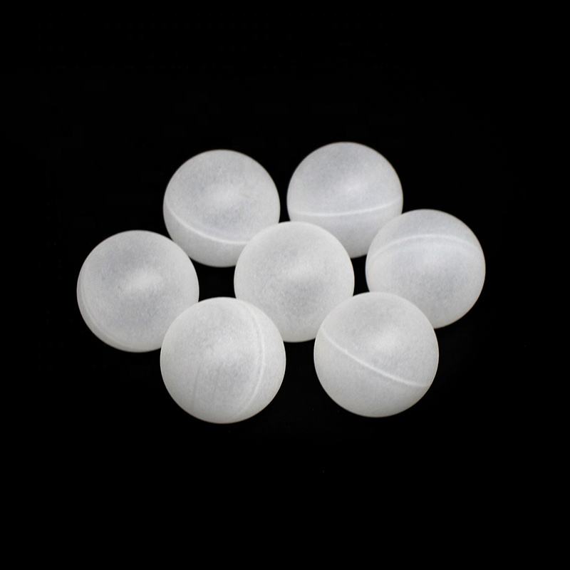 20mm PP plastic white floating hollow ball food grade sous vide water ball
