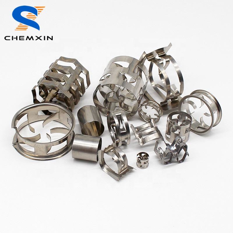 industrial tower packing stainless steel ss304 ss316l metal VSP inner arc ring 25mm chemical random tower packing