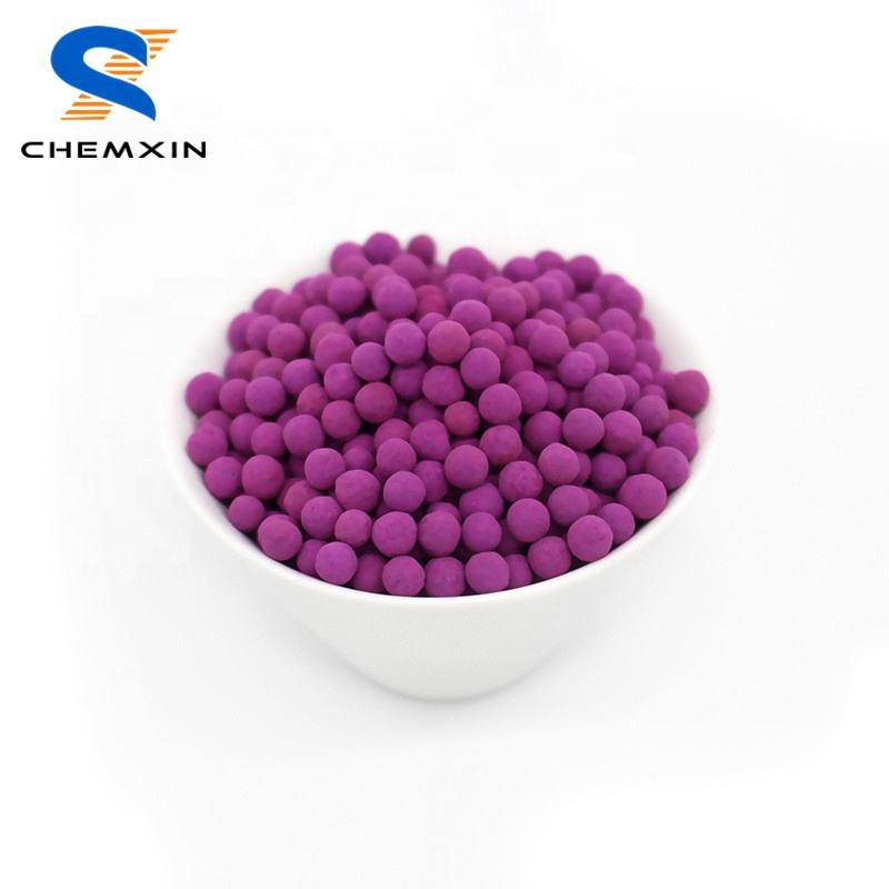 KMnO4 activated alumina potassium permanganate alumina ball for air purification