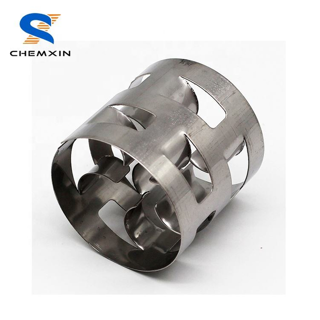 Stainless steel metal random tower packing media 25mm 38mm 50mm 76mm metal pall ring for stripping