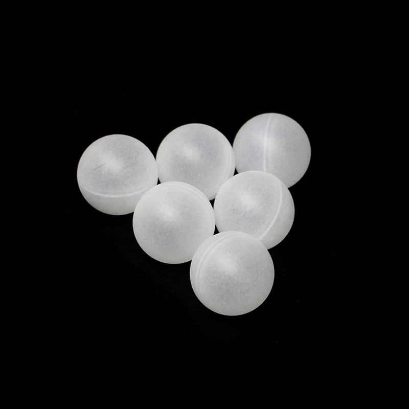 20mm PP plastic white floating hollow ball food grade sous vide water ball