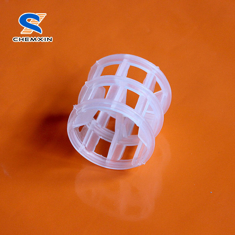 Plastic Hi-flow ring packing 25mm 50mm PVC CPVC PVDF plastic super hiflow ring for biotreatment