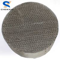 lower pressure drop 250AX 500BX 700CY SS 304 316 metal wire gauze packing for distillation column