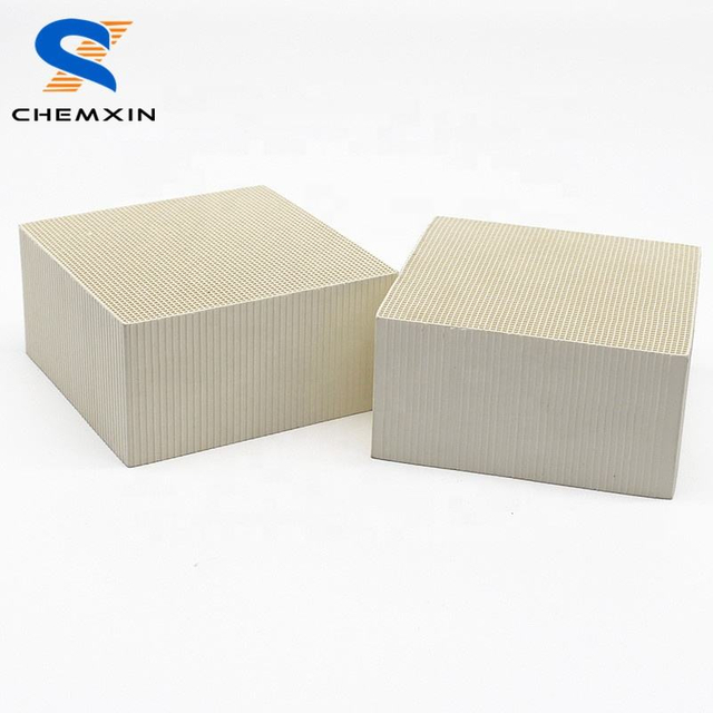 Thermal Storage RTO/RCO Cordierite honeycomb ceramic for heat transfer