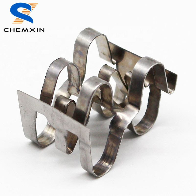 Chemical 15mm 25mm 40mm 50mm Stainless Steel Metal Super Raschig Rings For Tower Packing