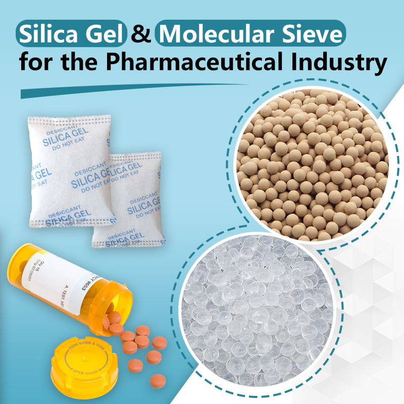 0.5-1mm White Silica Gel Desiccant used in Medicines Bottle Caps